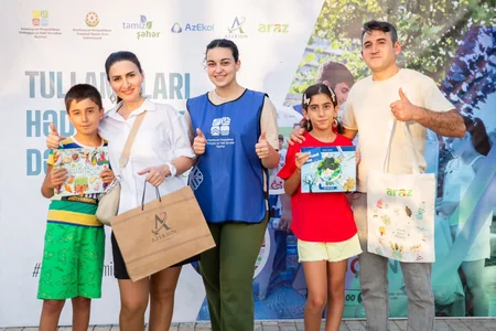 Bakıda “Tullantıları hədiyyələrə dəyiş” festivalı keçirilib