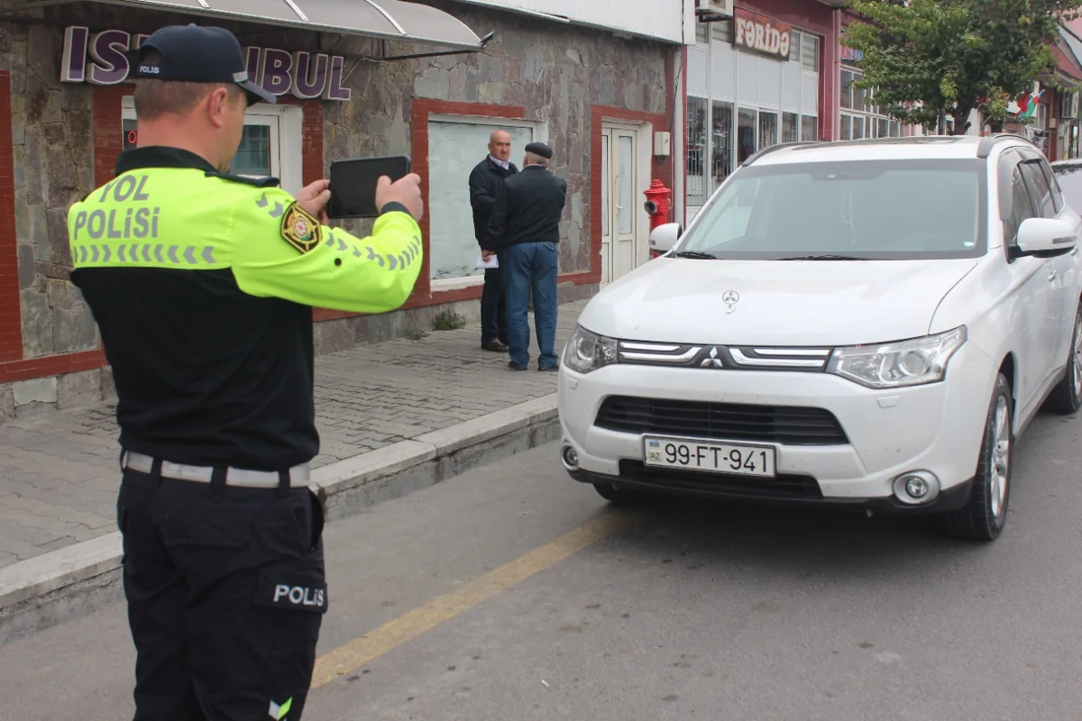 Qaxda qaydaları pozan 16 sürücü cərimələnib