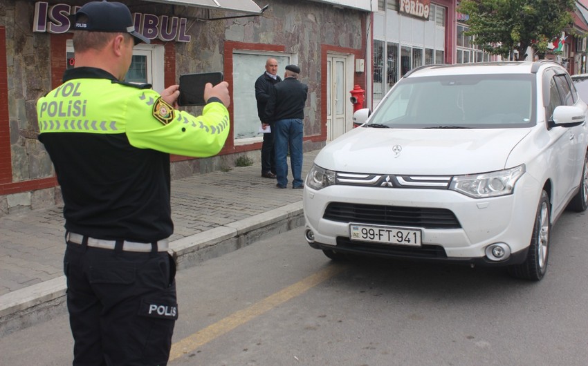 Qaxda qaydaları pozan 16 sürücü cərimələnib