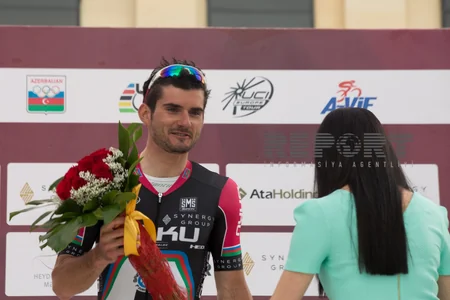 ​Азербайджанский велосипедист стал призером первого этапа Tour d’Azerbaidjan