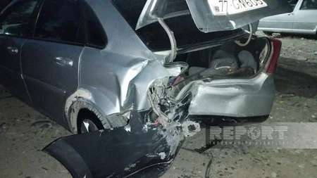 Kürdəmirdə yol-nəqliyyat hadisəsində 2 nəfər yaralanıb