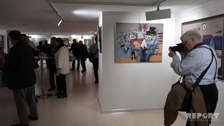 Exhibition of Azerbaijani artist opens in Istanbul - PHOTO