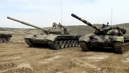 Проводится соревнование за звание командира лучшей танковой роты Азербайджанской армии - ВИДЕО
