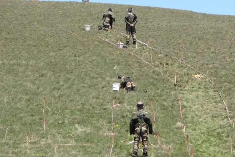 Media: Turkiye-Armenia border cleared of mines