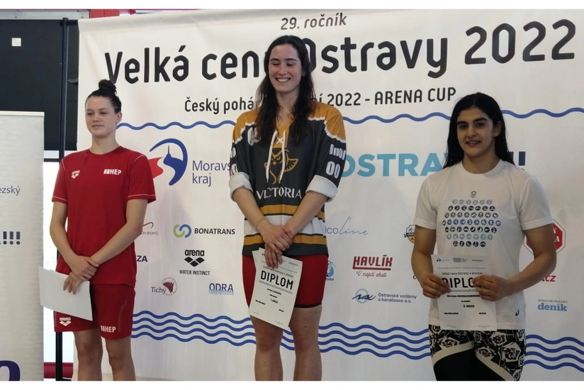 Azərbaycan üzgüçüsü beynəlxalq turnirdə bürünc medal qazanıb