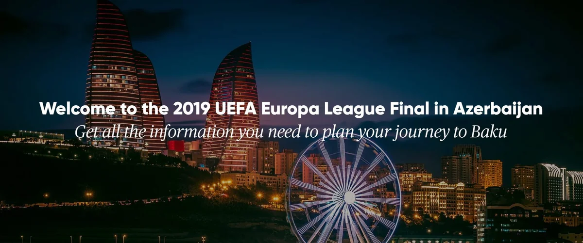 New website put into operation for tourists visiting Europa League final match in Baku