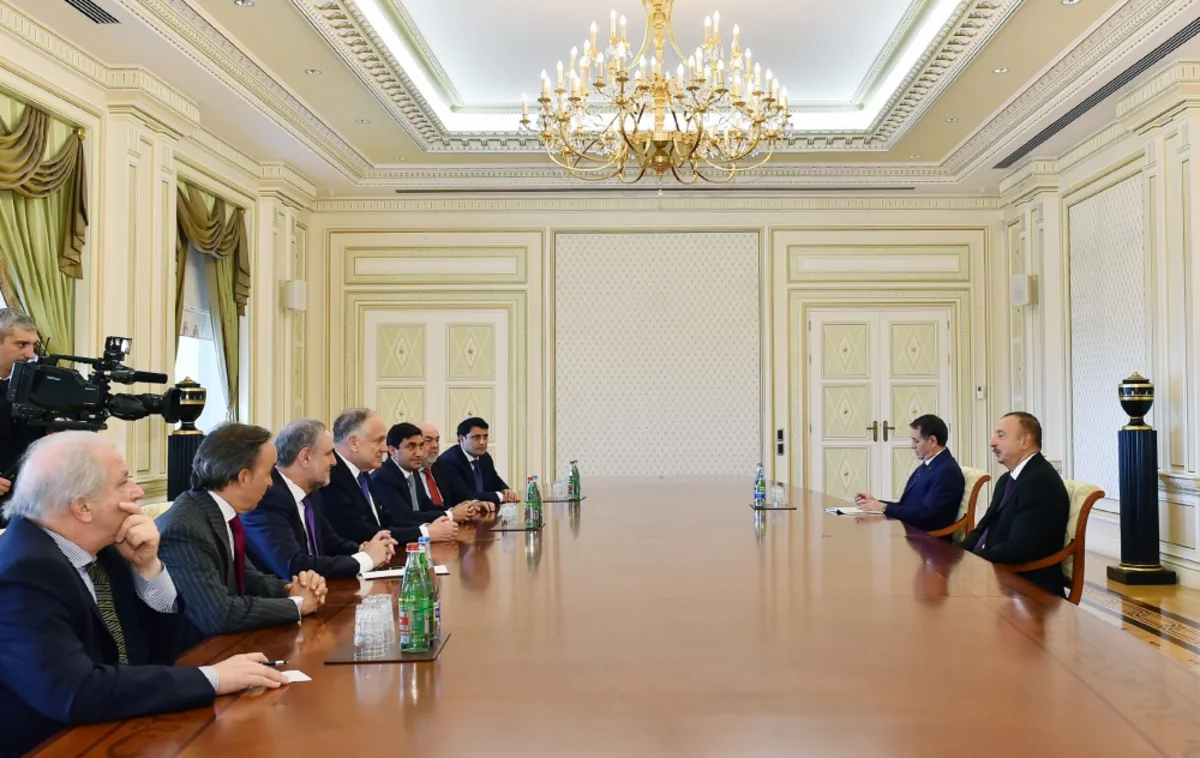 President Ilham Aliyev received delegation of World Jewish Congress - UPDATED