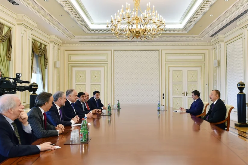 President Ilham Aliyev received delegation of World Jewish Congress - UPDATED