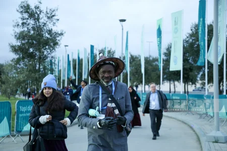 COP29-un dördüncü gününün ilk saatlarından - FOTOREPORTAJ