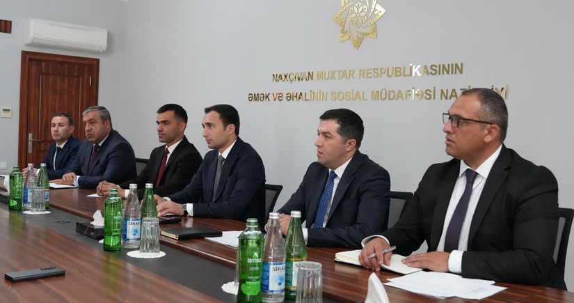 Milli Paralimpiya Komitəsinin rəhbərliyi Naxçıvanda rəsmi səfərdə olub
