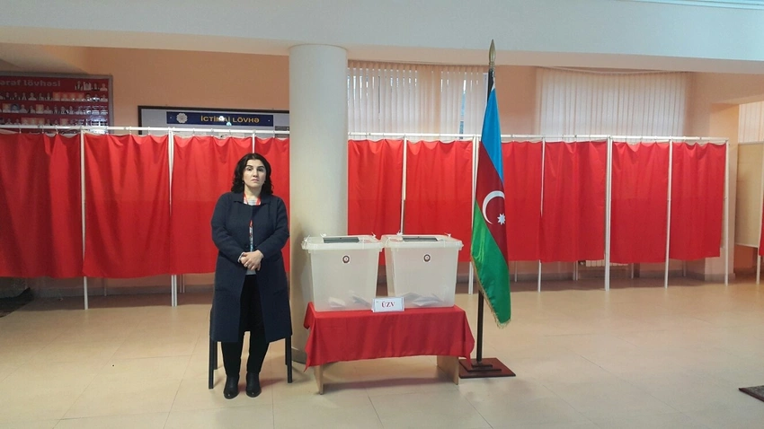 21 saylı Nəsimi I seçki dairəsinin 21 saylı seçki məntəqəsində 10 nəfər səs verib