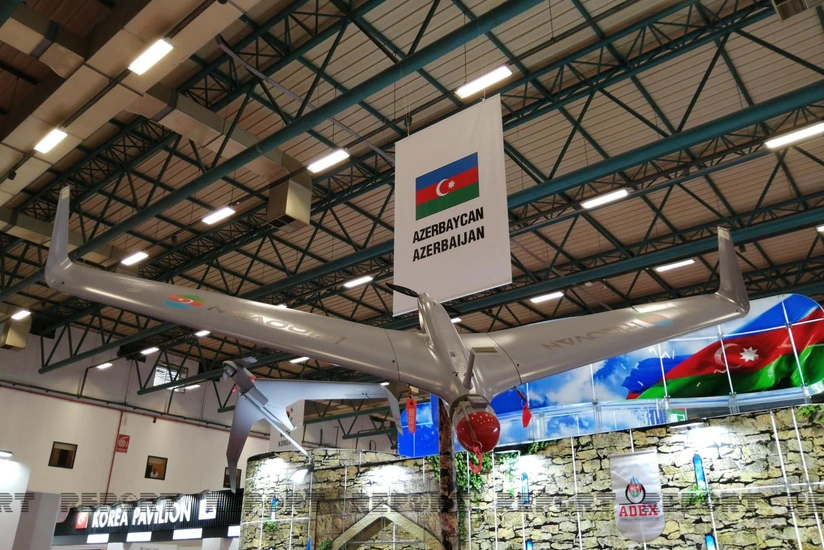 Azerbaijani weapons on display at international exhibition in Turkey