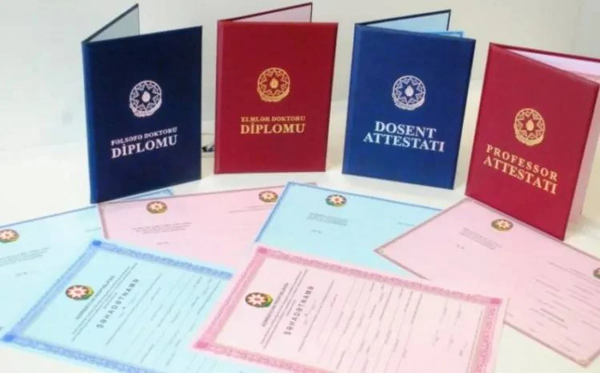 İlin ilk altı ayında imtina verilən elmi sahələrin adları açıqlanıb