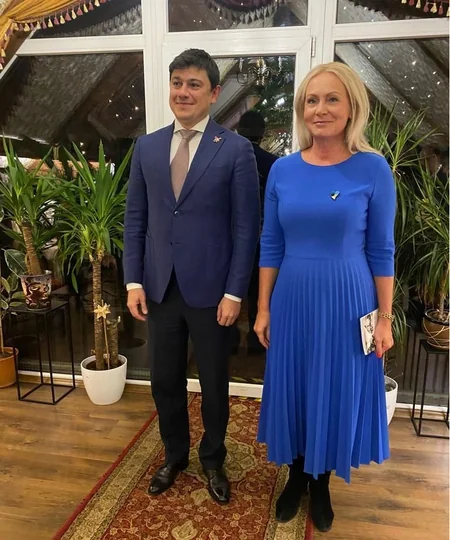 Fuad Muradov estoniyalı nazirlə görüşüb