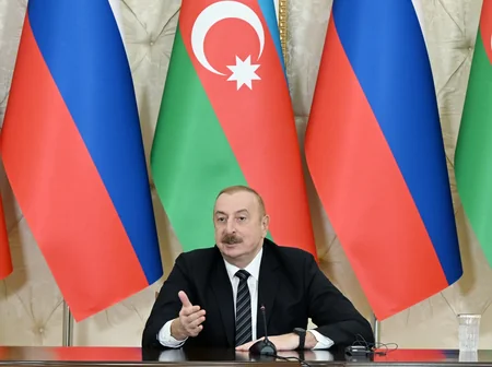 Azərbaycan Prezidenti İlham Əliyev və Slovakiyanın Baş naziri Robert Fitso mətbuata bəyanatla çıxış ediblər - YENİLƏNİB-3