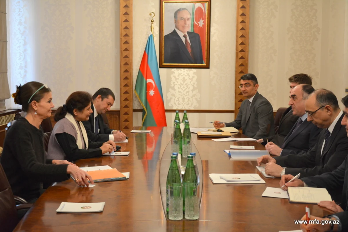 Elmar Məmmədyarov BMT baş katibinin müavini ilə regional məsələləri müzakirə edib