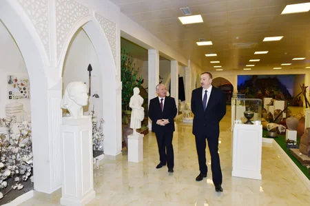 Prezident İlham Əliyev “Baytarlıq şəhərciyi”nin açılışında iştirak edib