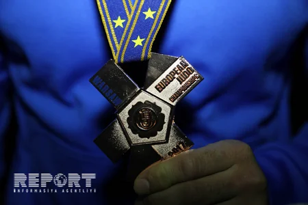 Avropa çempionatında 5 medal qazanan Azərbaycan cüdoçuları Vətənə qayıdıblar - FOTO - VİDEO