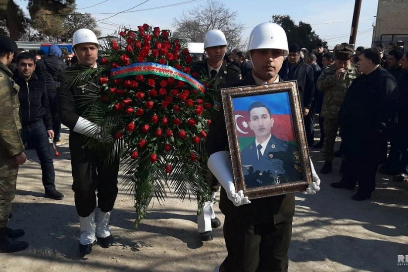 Азербайджанский шехид предан земле - ФОТО - ВИДЕО - ОБНОВЛЕНО - 3