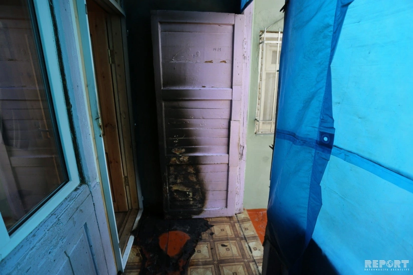 В квартире в Гяндже обнаружено обгоревшее тело пожилой женщины - ФОТО