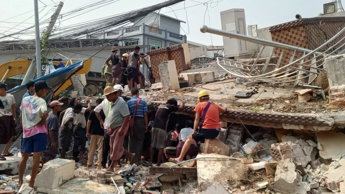 Myanmada zəlzələ nəticəsində ölənlərin sayı 3,1 mini keçib