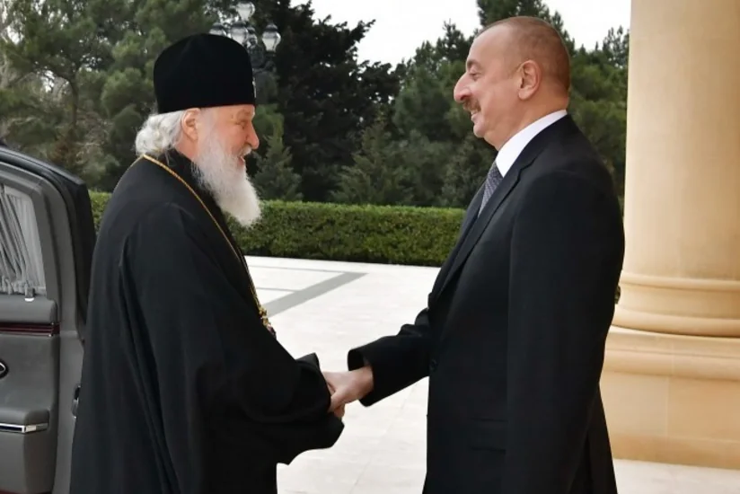 Президент Ильхам Алиев встретился с патриархом Московским и всея Руси - ДОПОЛНЕНО