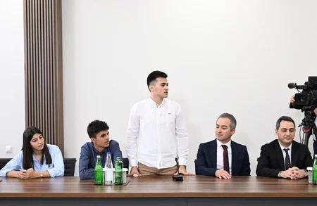 Prezident İlham Əliyev Qarabağ Universitetinin təmirdən sonra açılışında iştirak edib - YENİLƏNİB-4