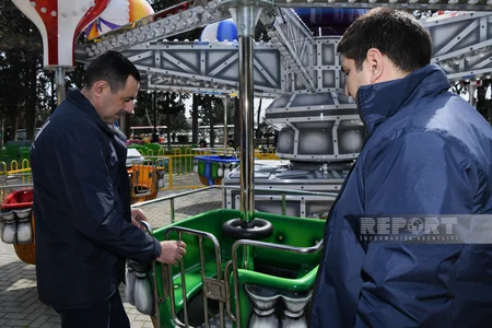 Bakıda və rayonlarda yerləşən attraksionlarda monitorinqlər aparılıb