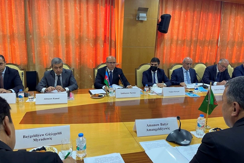Pərviz Şahbazovun rəhbərliyi ilə nümayəndə heyəti Türkmənistanda olub