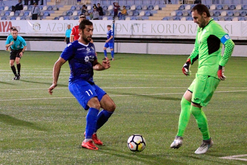 Sumqayıtın futbolçusunun beyni silkələnib