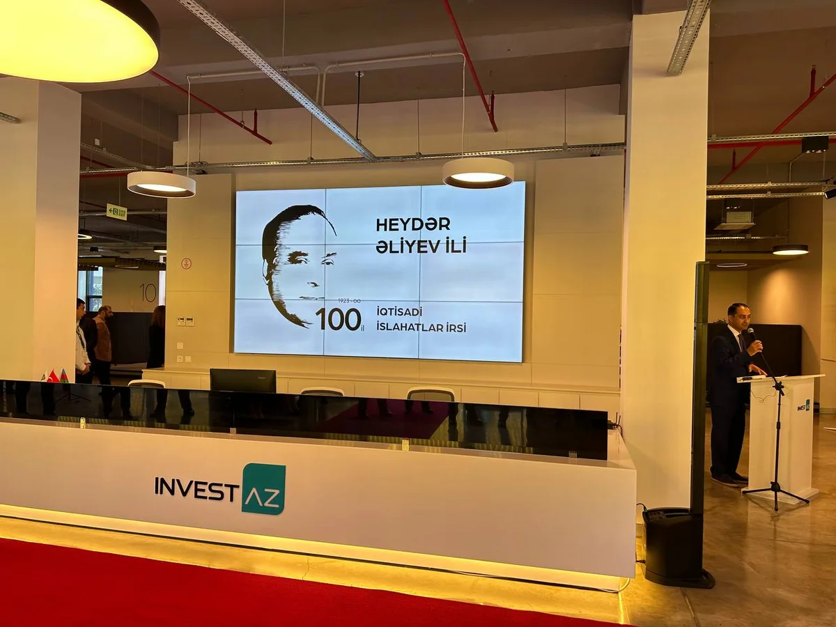 Invest-AZda “Heydər Əliyev İli” çərçivəsində mühüm tədbir keçirilib