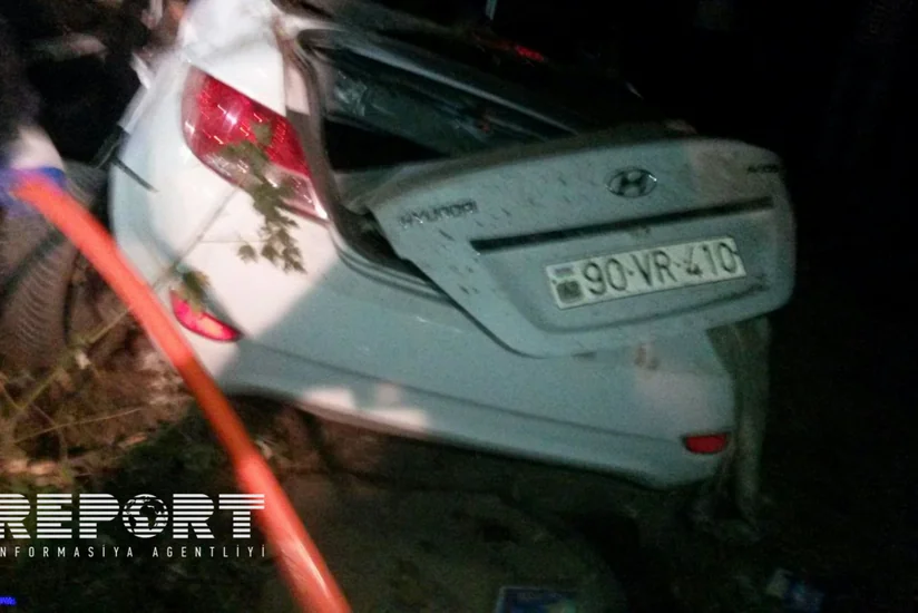 ​Qubada maşın ağaca çırpılıb, 3 nəfər ölüb - YENİLƏNİB - FOTO - VİDEO