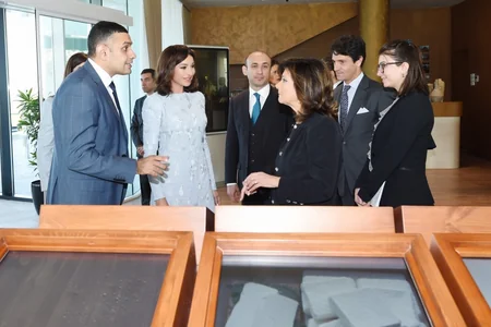 Birinci vitse-prezident Mehriban Əliyeva İtaliya Senatının sədri ilə görüşüb