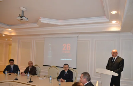 Dövlət Reklam Agentliyinin kollektivi Xocalı soyqırımının 26-cı anım mərasimini qeyd edib