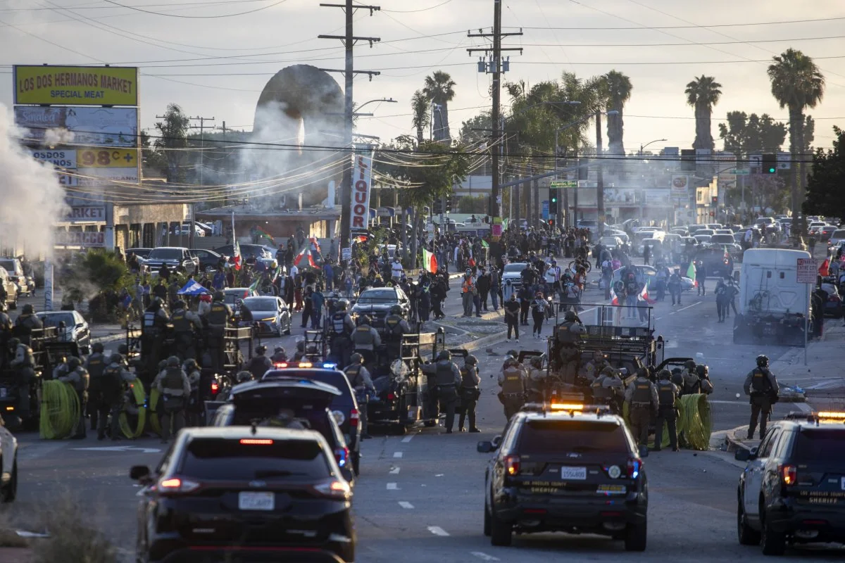 Curfew imposed in downtown Los Angeles amid unrest