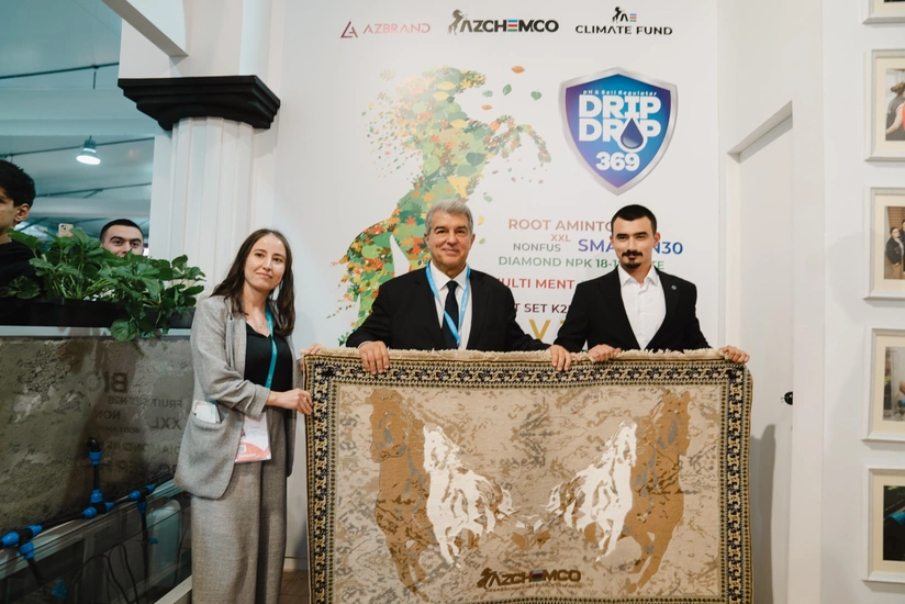 Xuan Laporta: Planetin və insanların rifahına sadiq qaldığınız üçün minnətdaram