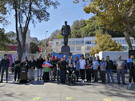 İstanbulda Vətən müharibəsi şəhidlərinin anım mərasimi keçirilib