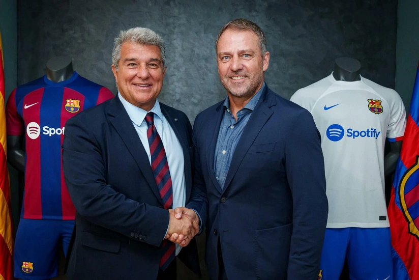 Barselona yeni baş məşqçisini açıqlayıb