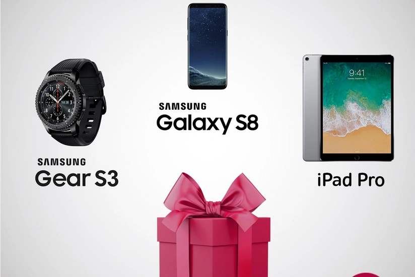 Users of Nar's Full package may win Samsung Galaxy S8 or iPad Pro