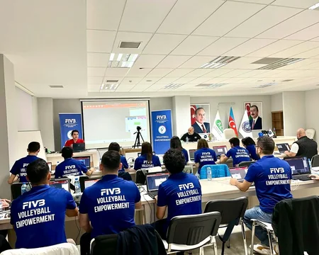 Azərbaycan Voleybol Federasiyası tərəfindən məşqçilər üçün kurs təşkil olunub