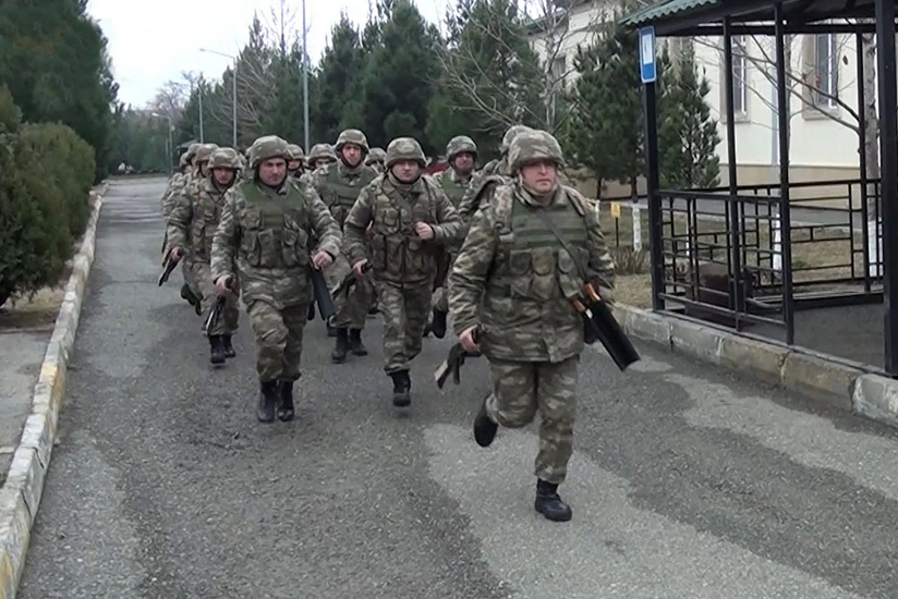 Azerbaijani Army units conduct classes of new training period