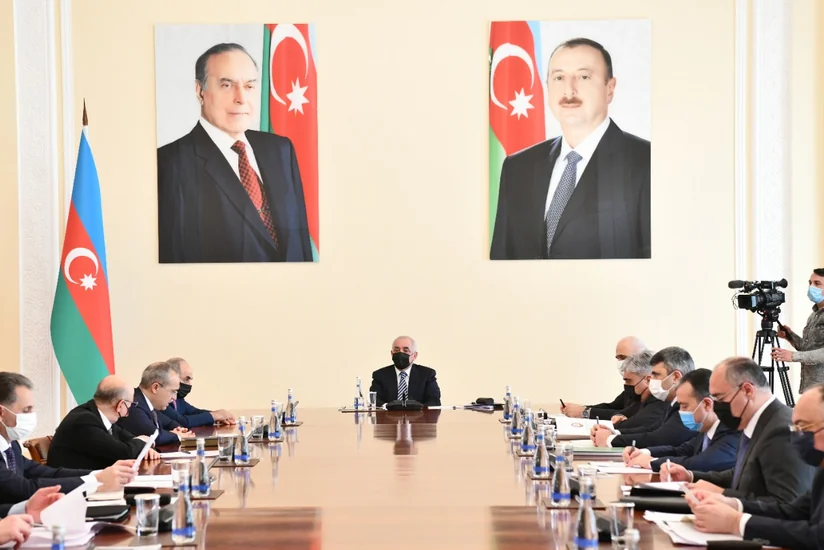 Состоялось совещание под председательством премьер-министра Али Асадова