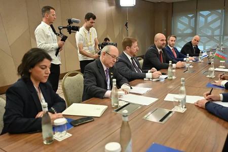Speaker of Azerbaijan's Milli Majlis meets with Israeli counterpart