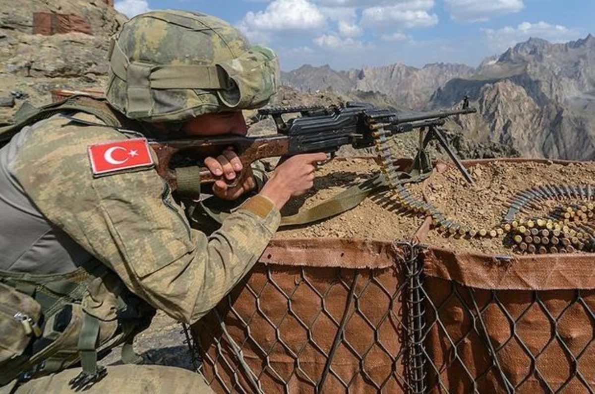 Türkiyə ordusu İraqın şimalında bir neçə terrorçunu məhv edib