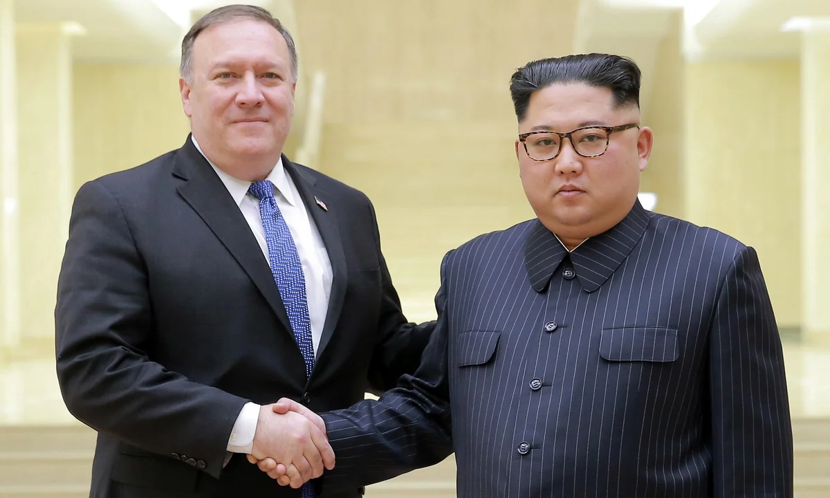 Pompeo arrives in Pyongyang to participate in talks with Kim Jong UN