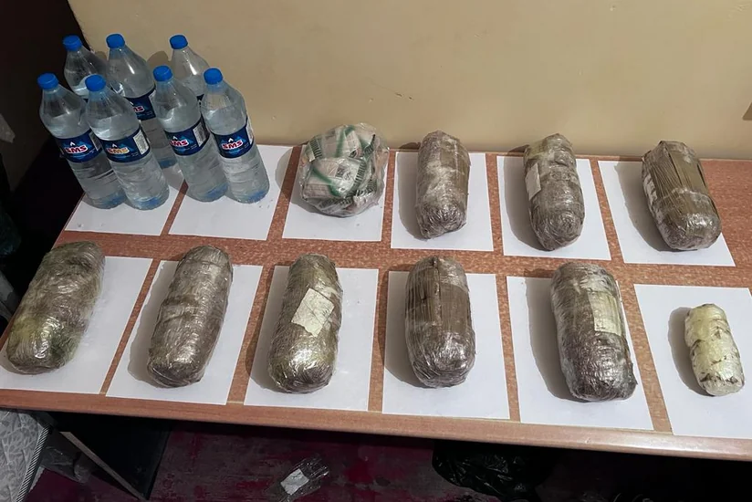 İran-Azərbaycan sərhədində 5 kiloqrama yaxın narkotik tapılıb