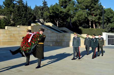 Chief of Georgian Defense Forces arrives in Azerbaijan