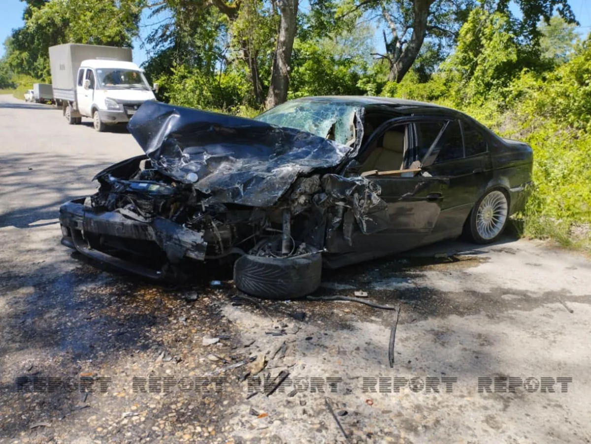 В Хачмазе столкнулись два автомобиля, есть пострадавшие