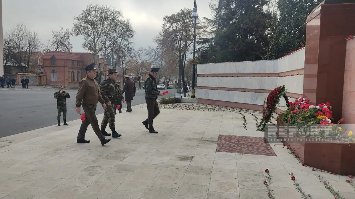 Azərbaycanın şimal-qərb rayonlarında ulu öndərin xatirəsi yad edilib - YENİLƏNİB