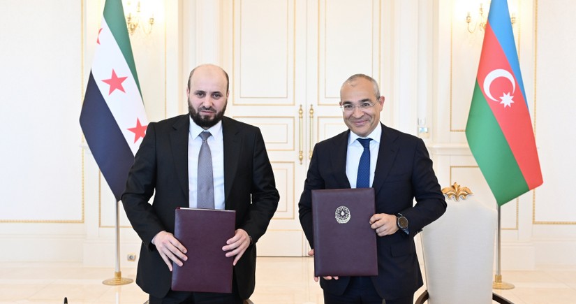 SOCAR and Government of Syrian Arab Republic sign Memorandum of Understanding 